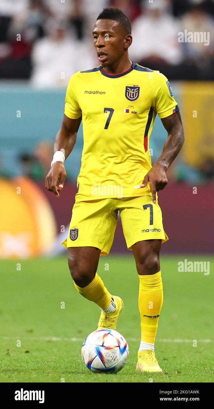 Al Khor, Qatar. 20th novembre 2022. Pervis Estupinan d'Equador lors du match de la coupe du monde de la FIFA 2022 au stade Al Bayt, Al Khor. Le crédit photo devrait se lire: David Klein/Sportimage crédit: Sportimage/Alay Live News Banque D'Images