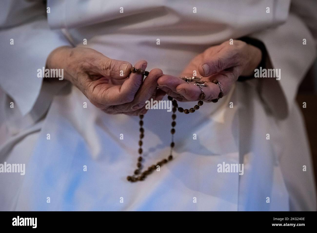 Les petites Sœurs des pauvres (Français : Petites Sœurs des pauvres) est un institut religieux catholique pour les femmes. Il a été fondé par Jeanne Jugan. Vätica Banque D'Images