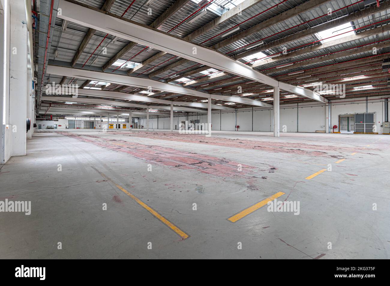 Une photo d'ensemble du stockage dans un secteur Banque D'Images