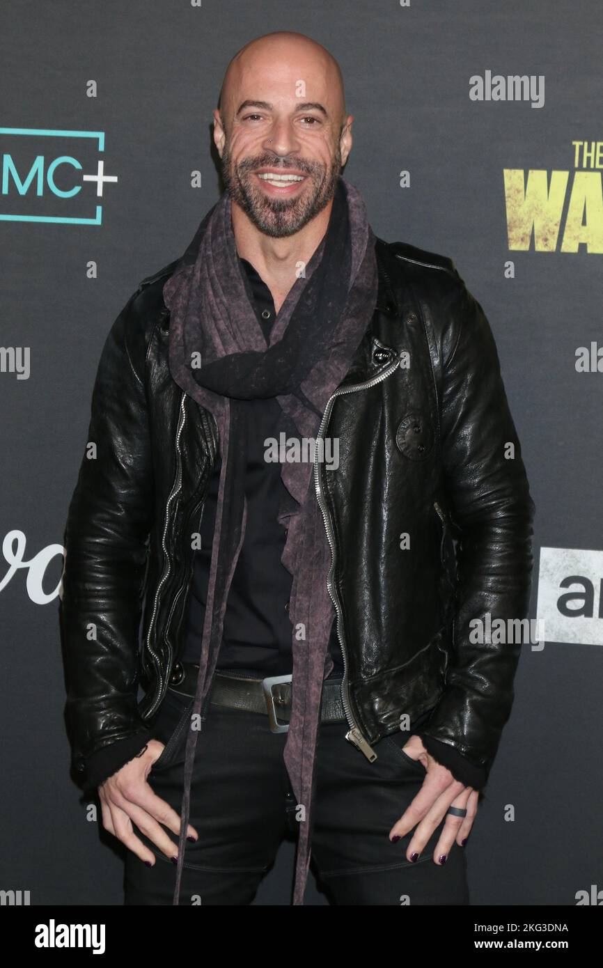 20 novembre 2022, Los Angeles, CA, Etats-Unis: LOS ANGELES - NOV 20: Chris Daughtry à la finale des morts à pied au Théâtre Orpheum sur 20 novembre 2022 à Los Angeles, CA (Credit image: © Kay Blake/ZUMA Press Wire) Banque D'Images