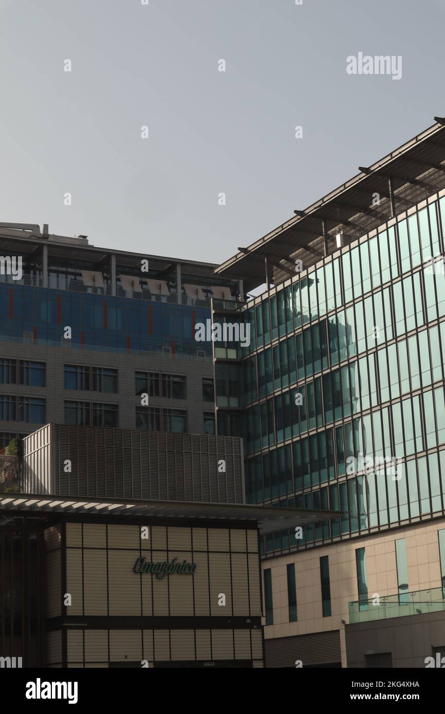 Dubai, Émirats Arabes Unis - 07-31-2022: Dubai International Financial Center Banque D'Images