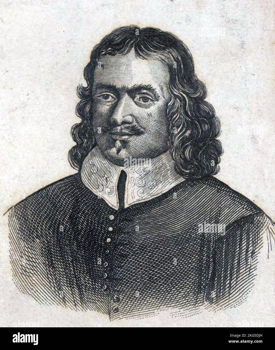 John Bunyan (1628 – 1688) écrivain anglais et prédicateur puritain, auteur de l'allégorie chrétienne le progrès de Pilgrim, Banque D'Images