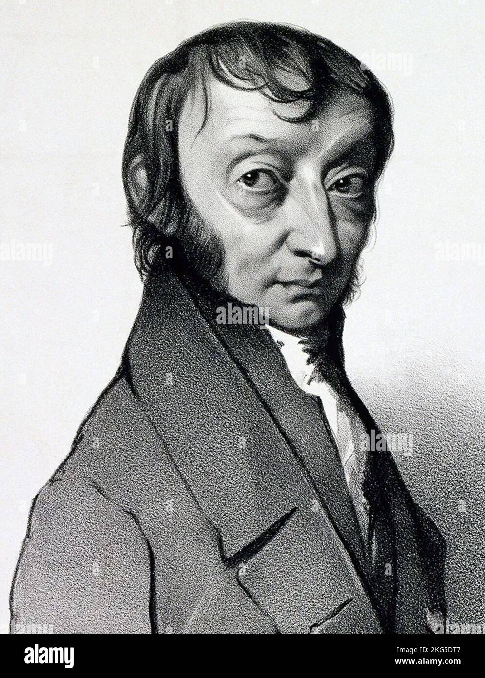 Amedeo Avogadro, Lorenzo Romano Amedeo Carlo Avogadro, comte de Quaregna et Cerreto (1776 – 1856) scientifique italien Banque D'Images
