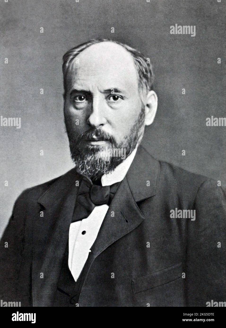 Santiago Ramón y Cajal (1852 – 1934) neurologue, pathologiste et histologiste espagnol spécialisé dans la neuroanatomie et le système nerveux central. Banque D'Images
