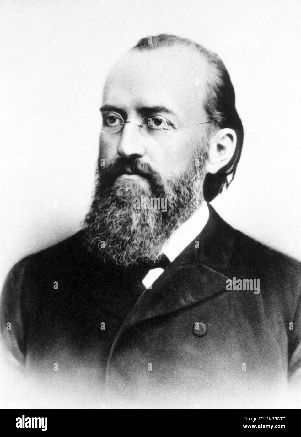 Karl Ewald Konstantin Hering (1834 – 1918) physiologiste allemand Banque D'Images