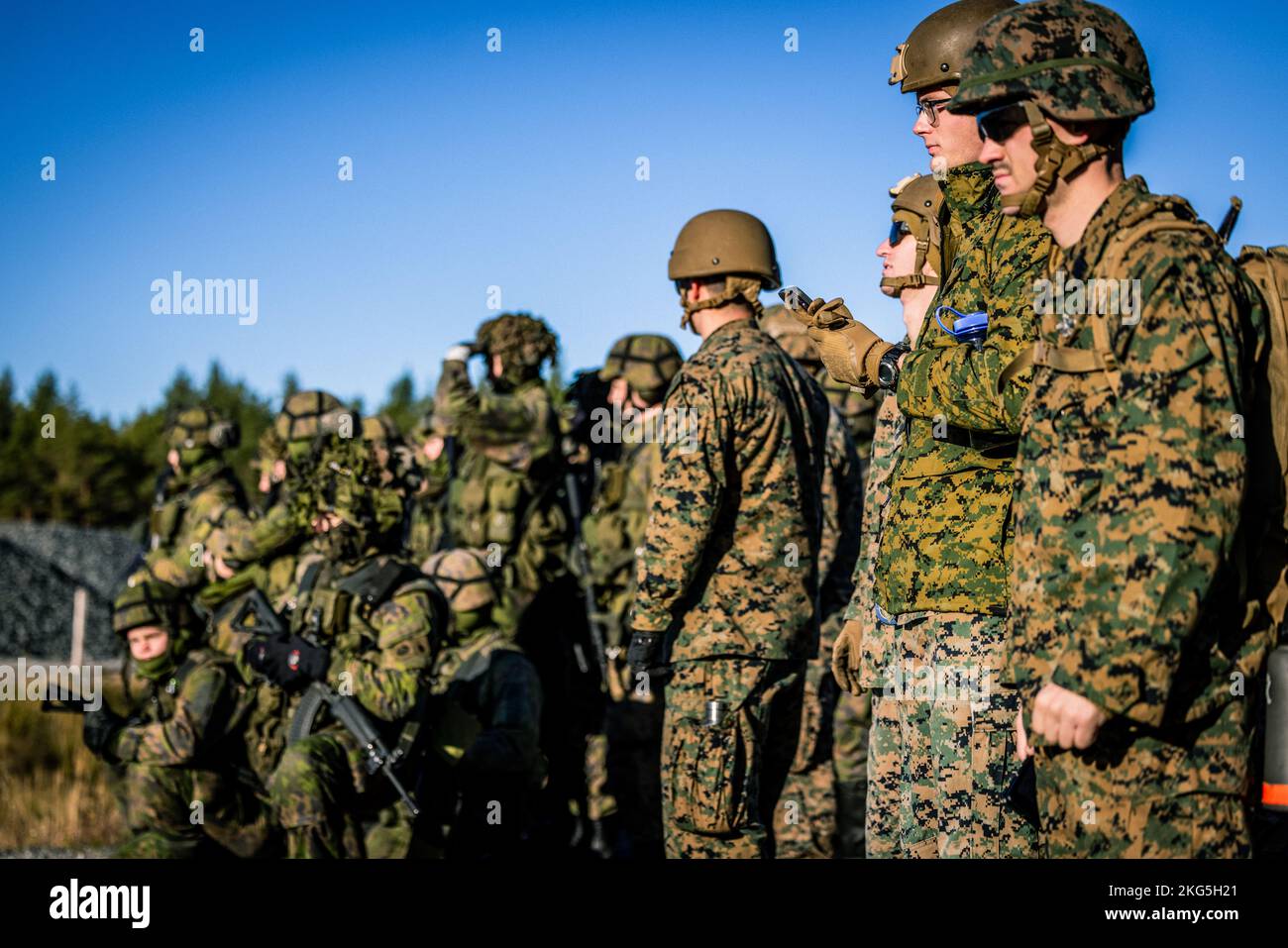 des-marines-des-tats-unis-avec-combat-logistics-battalion-6-combat