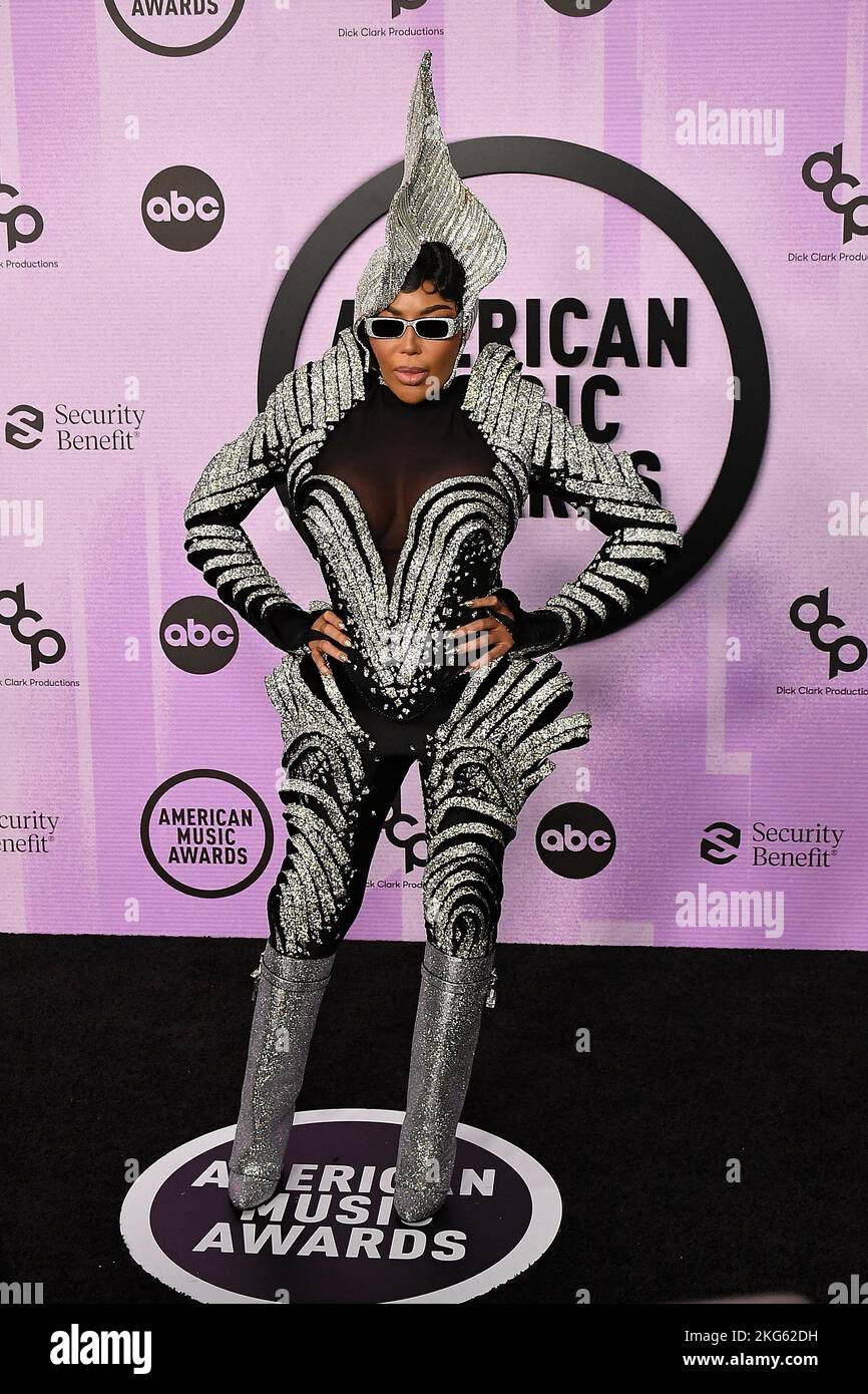 Dencia participe aux American Music Awards 2022 au Microsoft Theatre on 20 novembre 2022 à Los Angeles, en Californie. Photo : Casey Flanigan/imageSPACE Banque D'Images