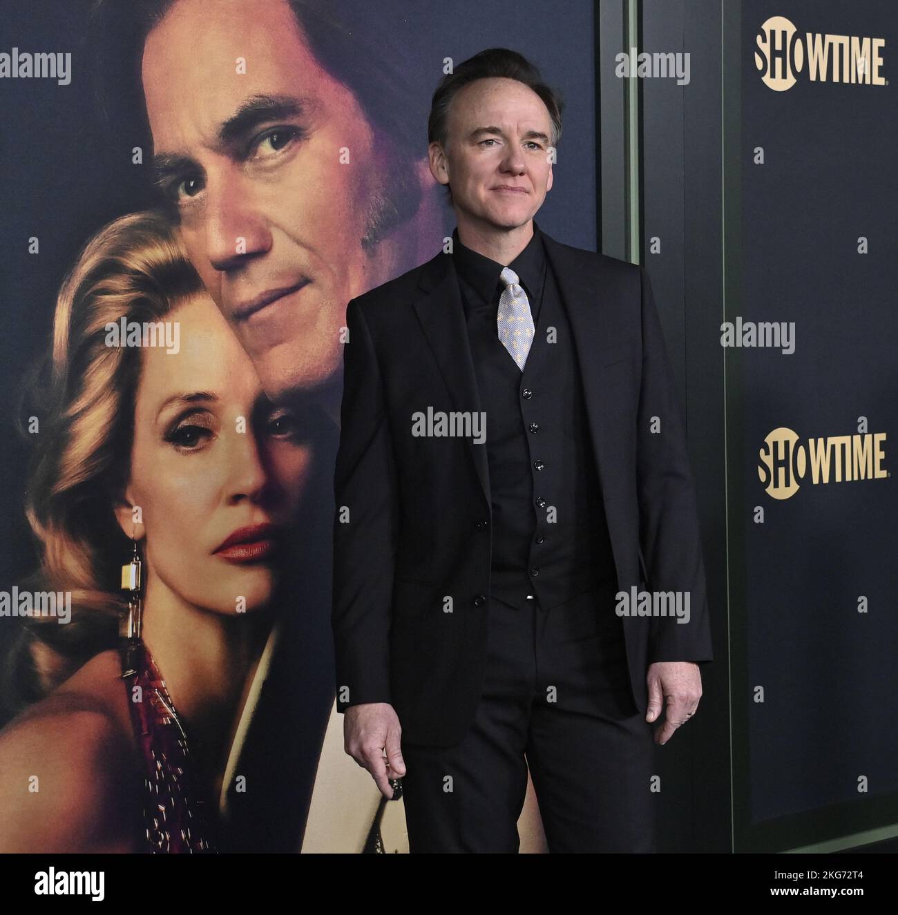 Los Angeles, États-Unis. 21st novembre 2022. David Wilson Barnes participe à la première de la série télévisée biographique « George & Tammy » de Showtime aux Goya Studios de Los Angeles, lundi, 21 novembre 2022. Scénario : la série limitée raconte le couple de puissance de la musique country, Tammy Wynette et George Jones, dont la relation compliquée (mais durable) a inspiré certains de la musique la plus emblématique de tous les temps. Photo de Jim Ruymen/UPI crédit: UPI/Alay Live News Banque D'Images