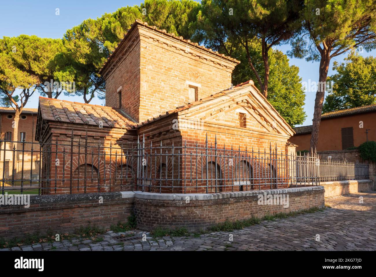 Mausolée de Galla Placidia , elle a été ajoutée à la liste du patrimoine mondial, Ravenne