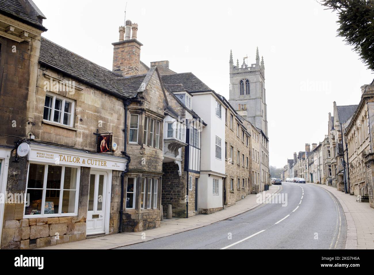 La ville de Stamford dans le Lincolnshire, Royaume-Uni Banque D'Images