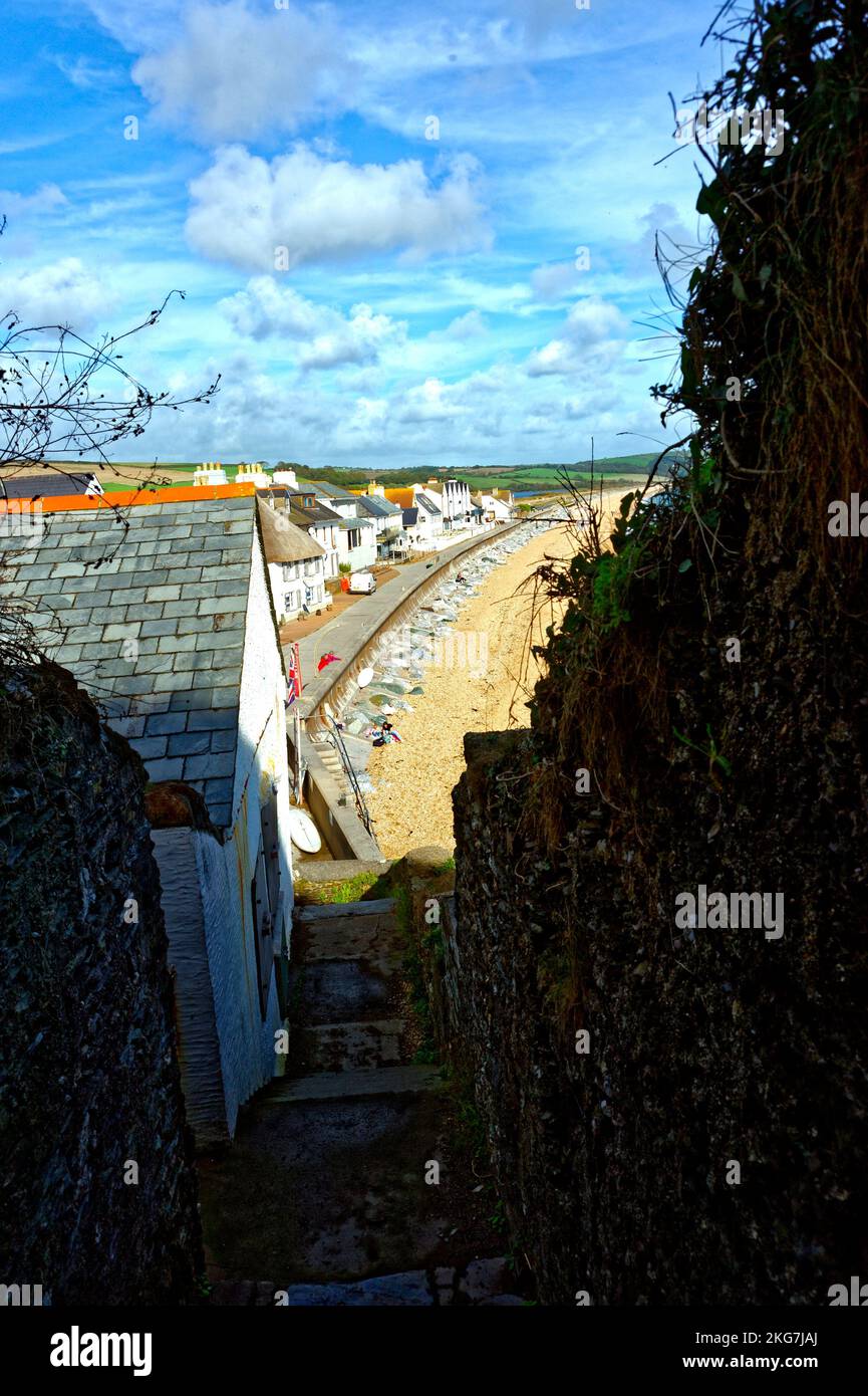 Slapton Sands Torcross South Devon Angleterre Royaume-Uni Banque D'Images