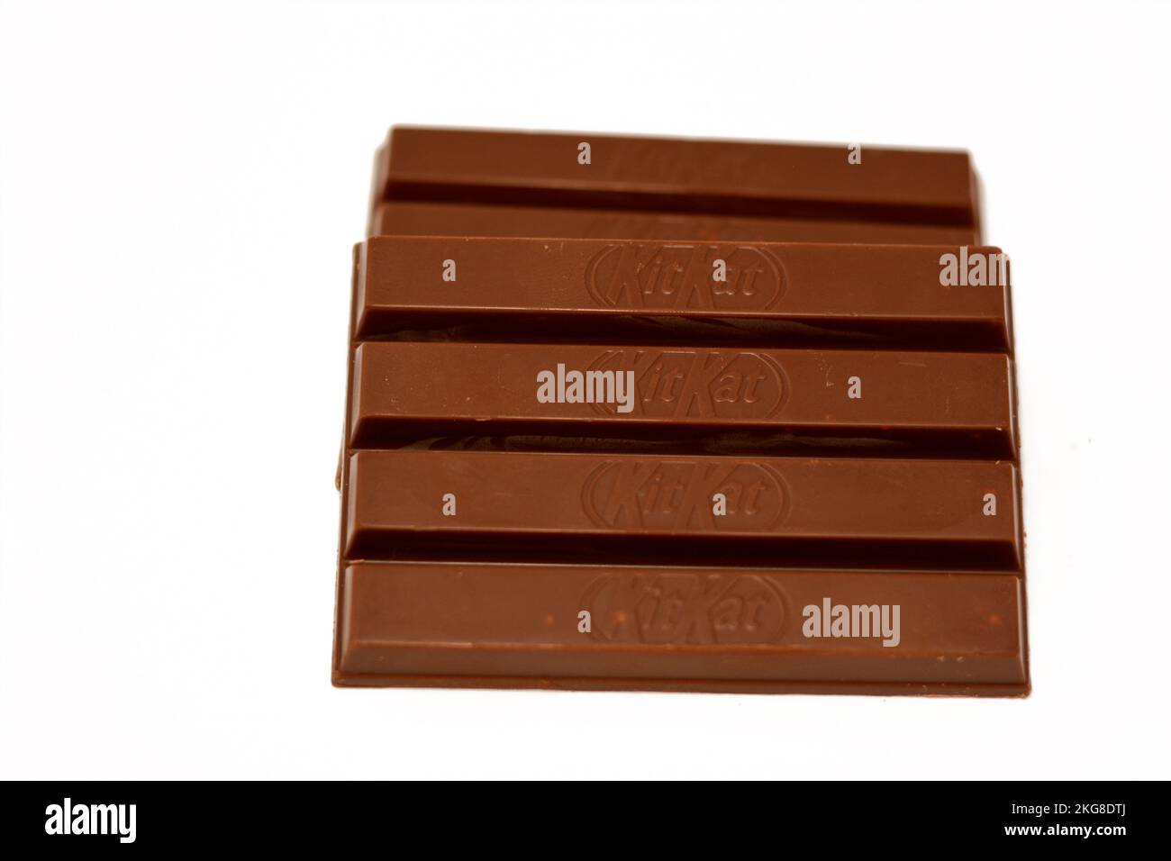 Le Caire, l'Egypte, 7 novembre 2022 KitKat, une confection de barres