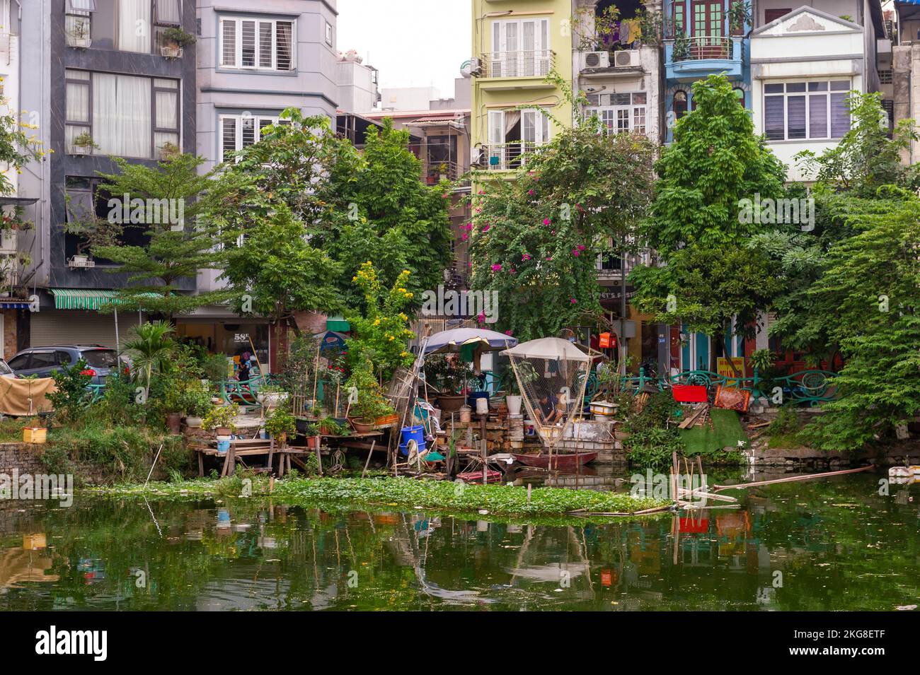 Le district de Đình Yên Phụ, Hanoï, Vietnam Banque D'Images