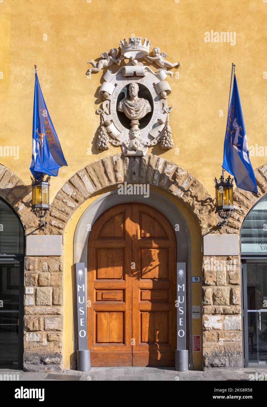 Musée extérieur de l'Opéra del Duomo, Florence, Italie Banque D'Images