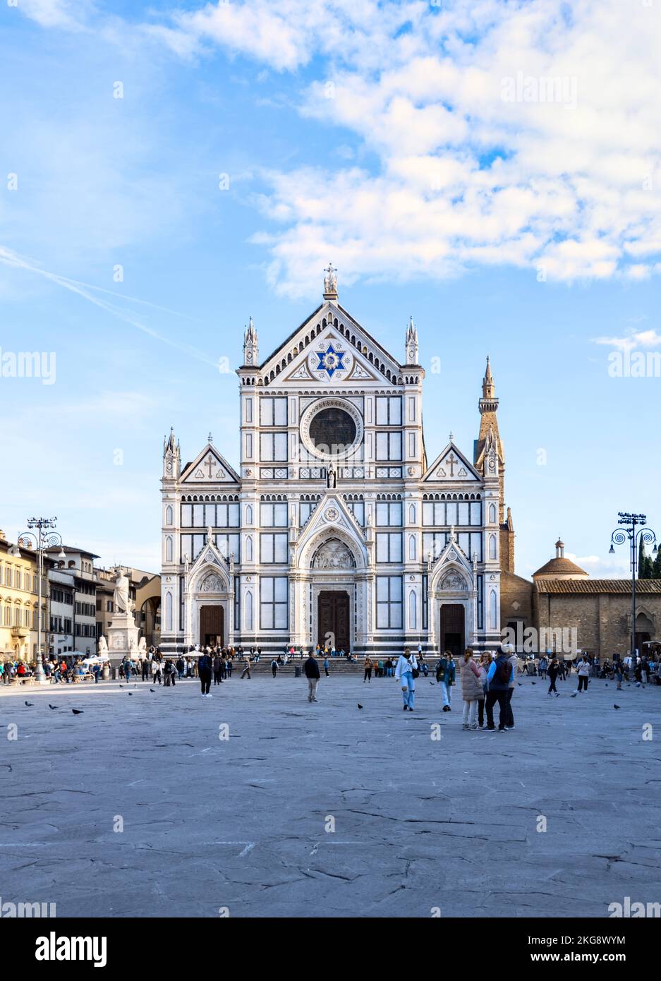 Basilique de Santa Croce, Florence, Italie, novembre 2022 Banque D'Images