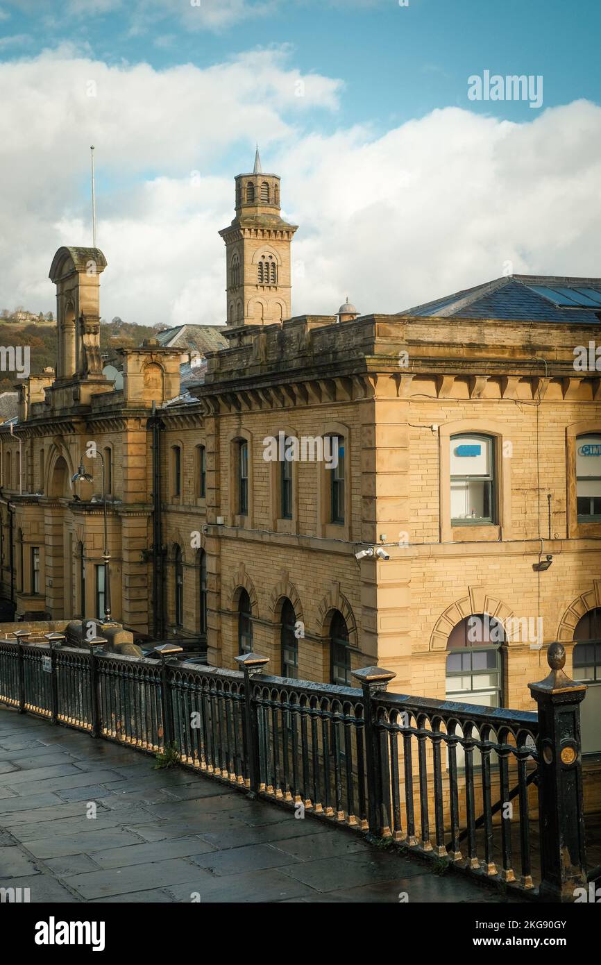 Saltaire, West Yorkshire, Royaume-Uni. Banque D'Images