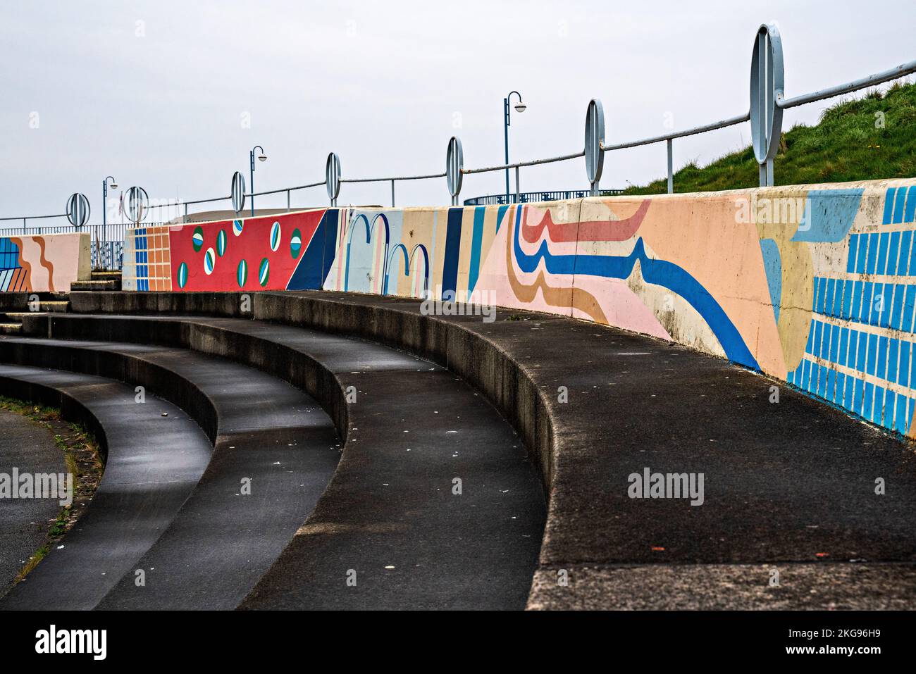 Site pour le projet Eden Morecambe, Morecambe, Lancashire, Royaume-Uni Banque D'Images