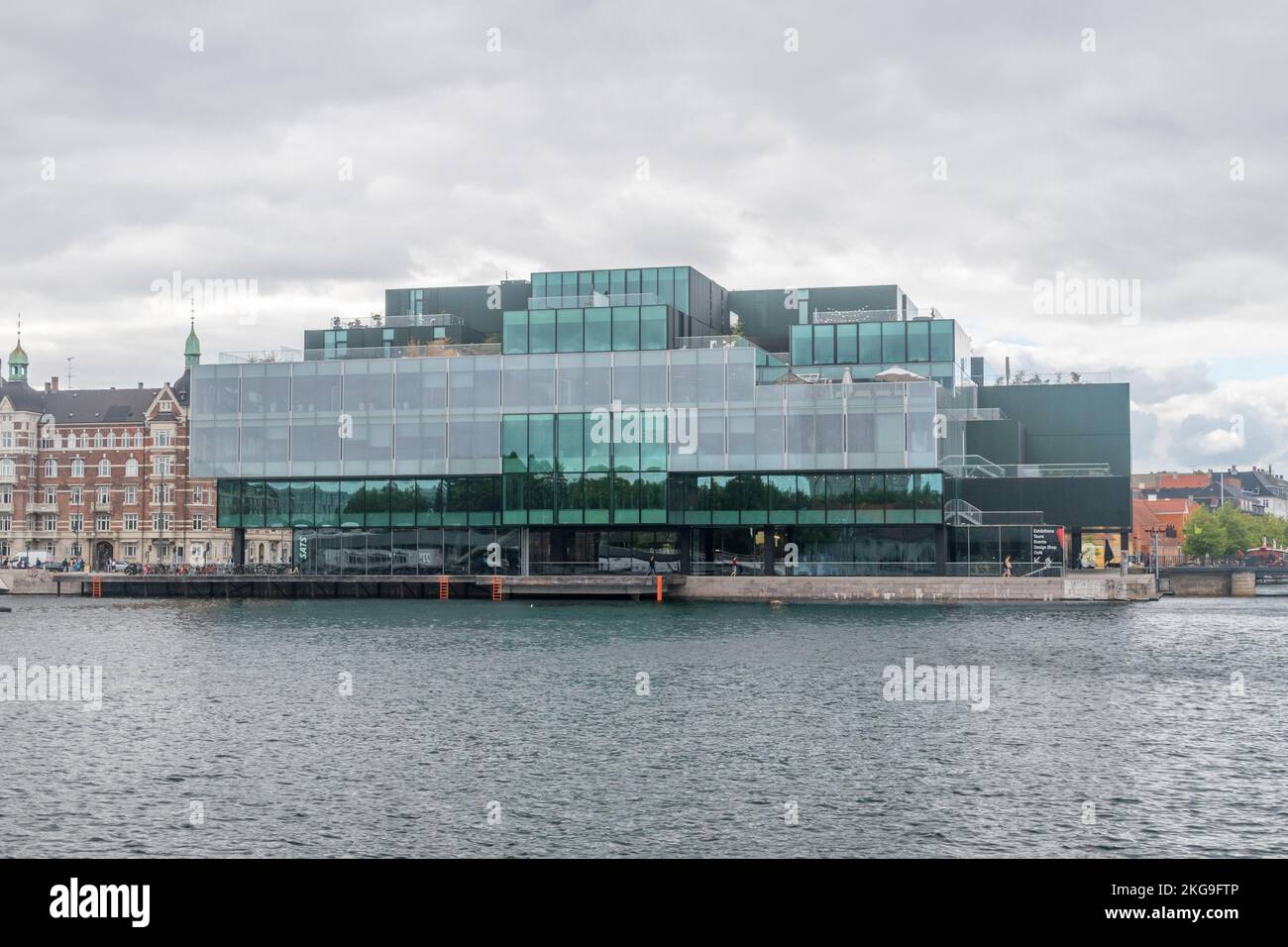 Copenhague, Danemark - 26 juillet 2022: BLOX, Centre danois d'architecture (Dansk: Centre Arkitektur) du port. Banque D'Images