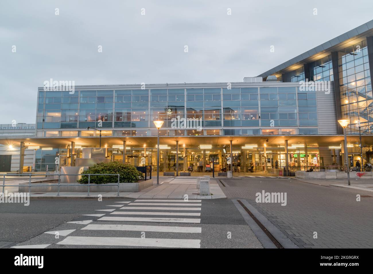 Copenhague, Danemark - 27 juillet 2022: Bâtiment de l'aéroport de Copenhague. Banque D'Images