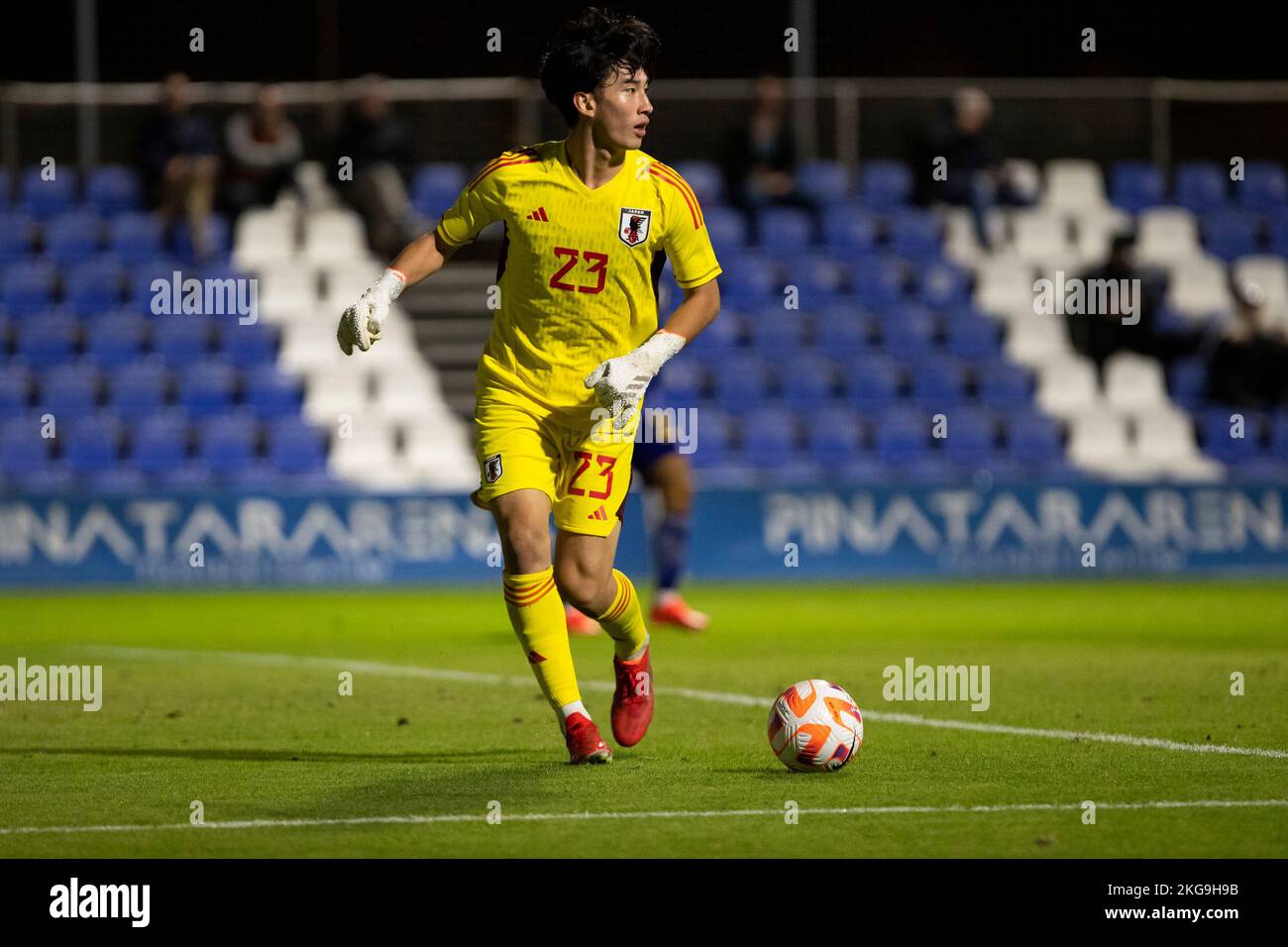 KOBAYASHI MASATAKA, FRANCE U20 vs JAPON U20, hommes, match amical, Wek de football, Pinatar Arena football Center. Espagne, région de Murcia, San Pedro del Banque D'Images