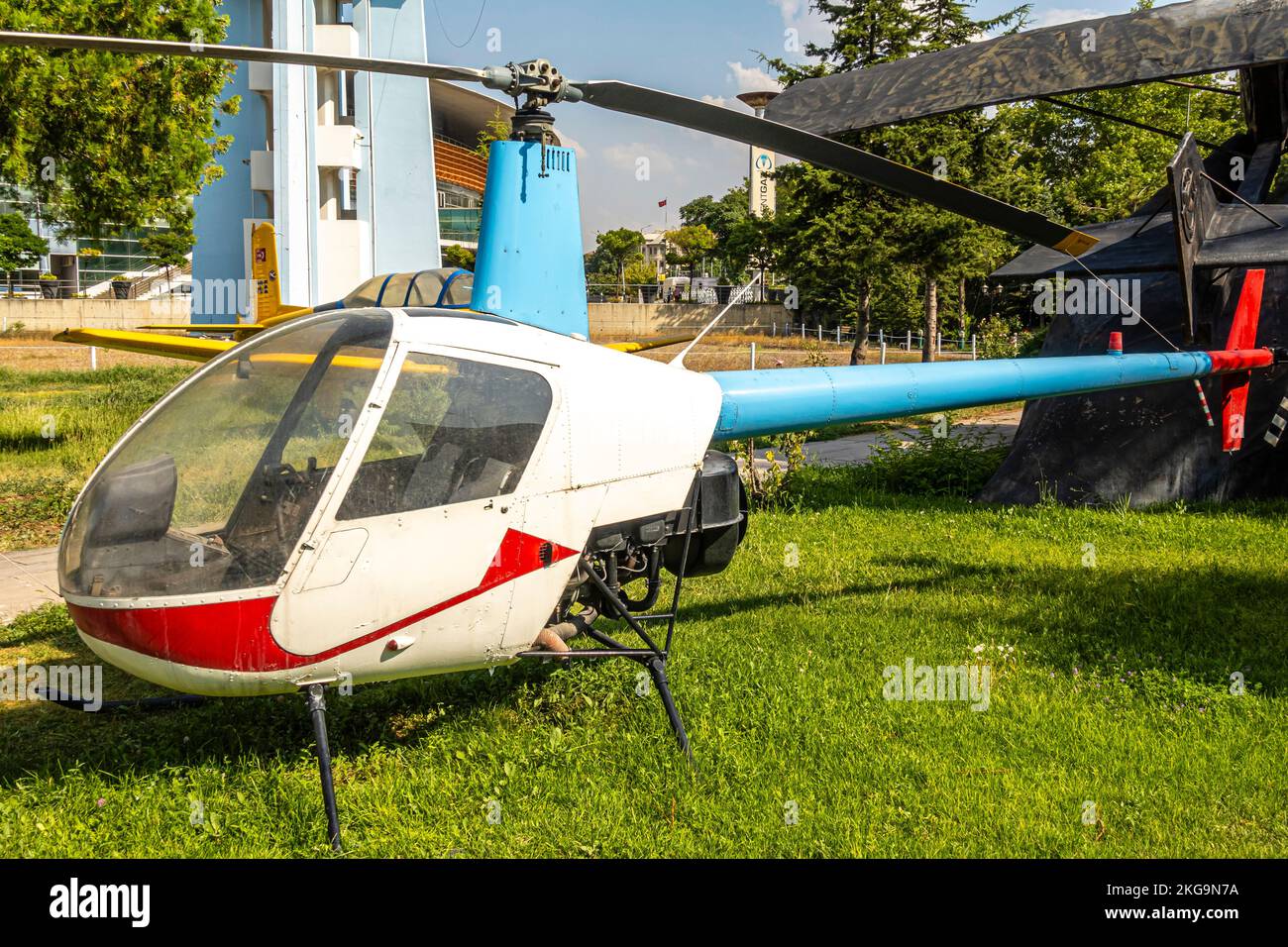 R22 Beta Robinson hélicoptère. ÉTATS-UNIS Banque D'Images