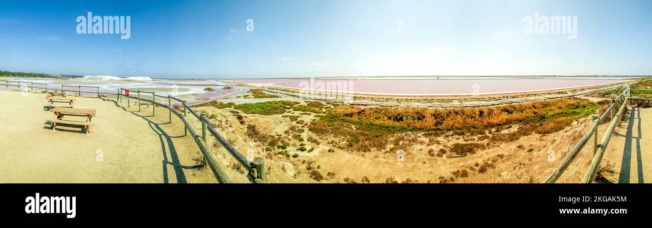 Salin de Giraud, Arles, Camargue, France Banque D'Images