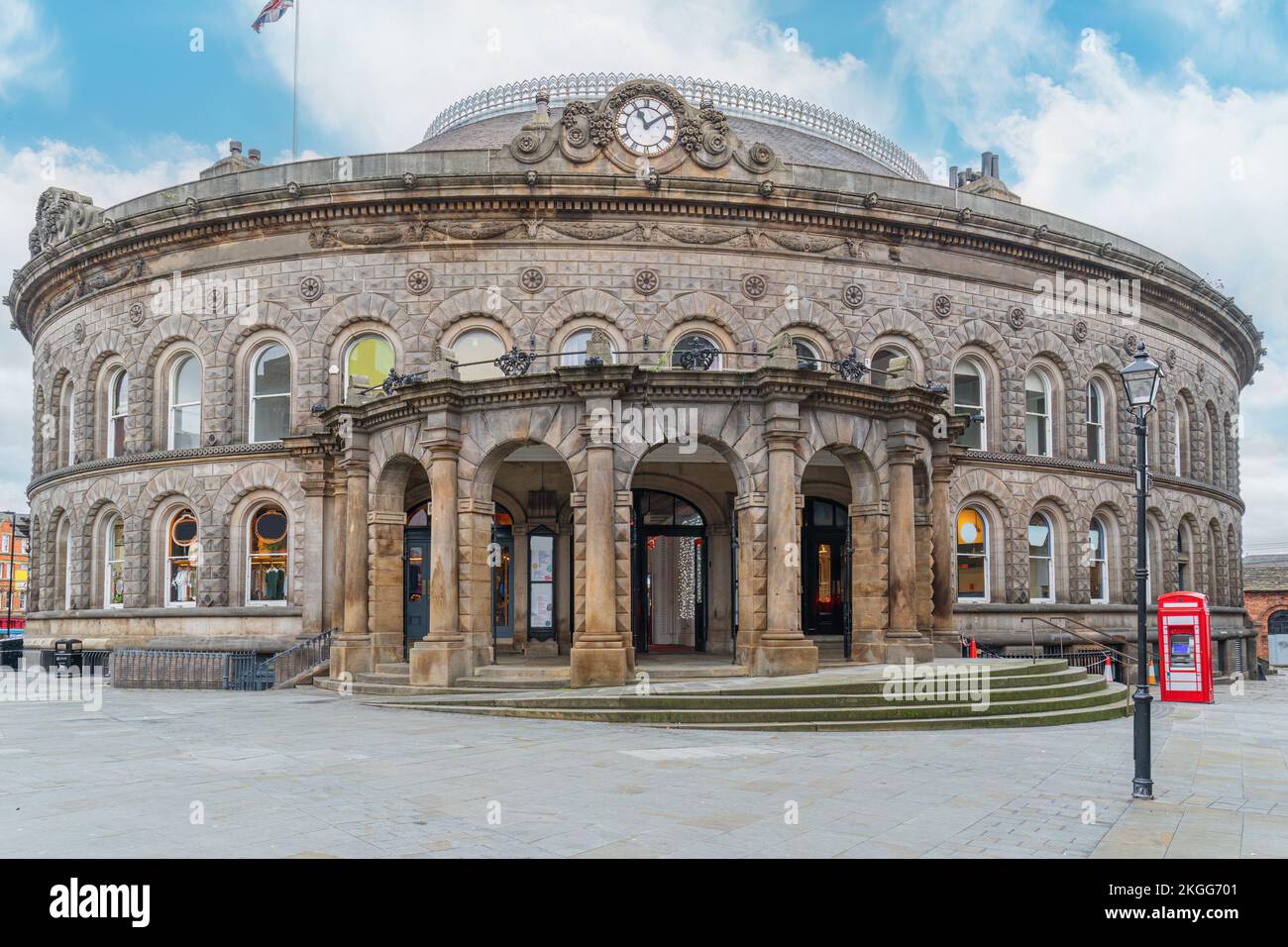 Leeds Corn Exchange Banque D'Images