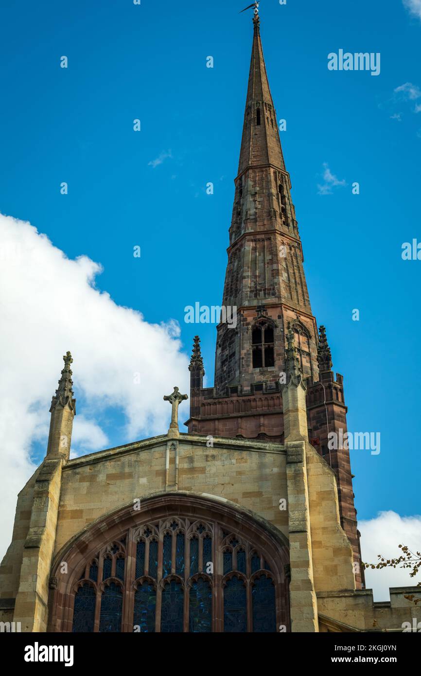 Église Sainte-Trinité à Coventry, Angleterre, Royaume-Uni. Banque D'Images