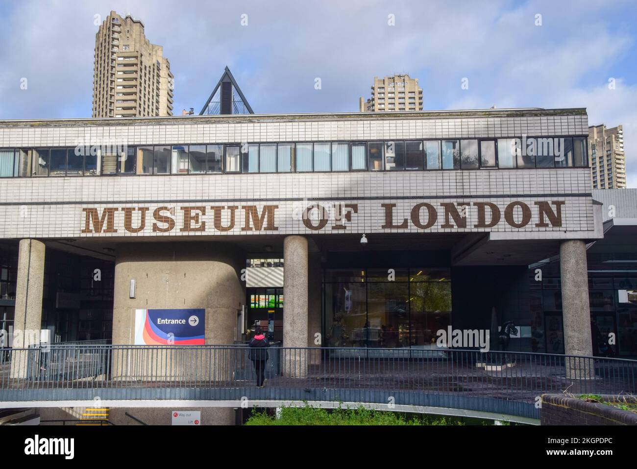 Londres, Royaume-Uni. 23rd novembre 2022. Vue extérieure du musée de Londres. Banque D'Images