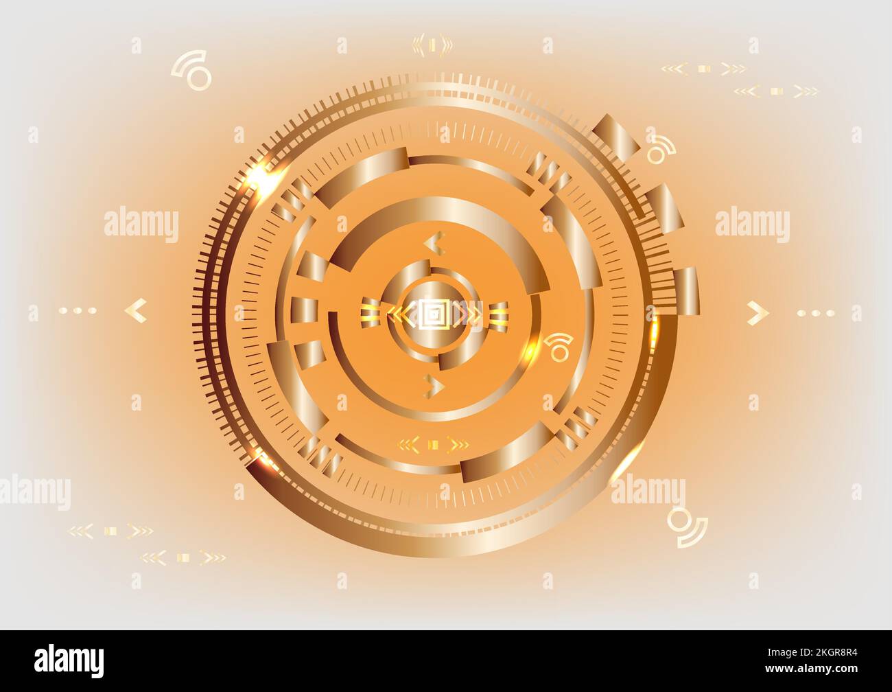 Joyeux Noël réseau signal technologie de communication machine abstrait arrière-plan web motif bannière toile de fond illustration vectorielle Illustration de Vecteur