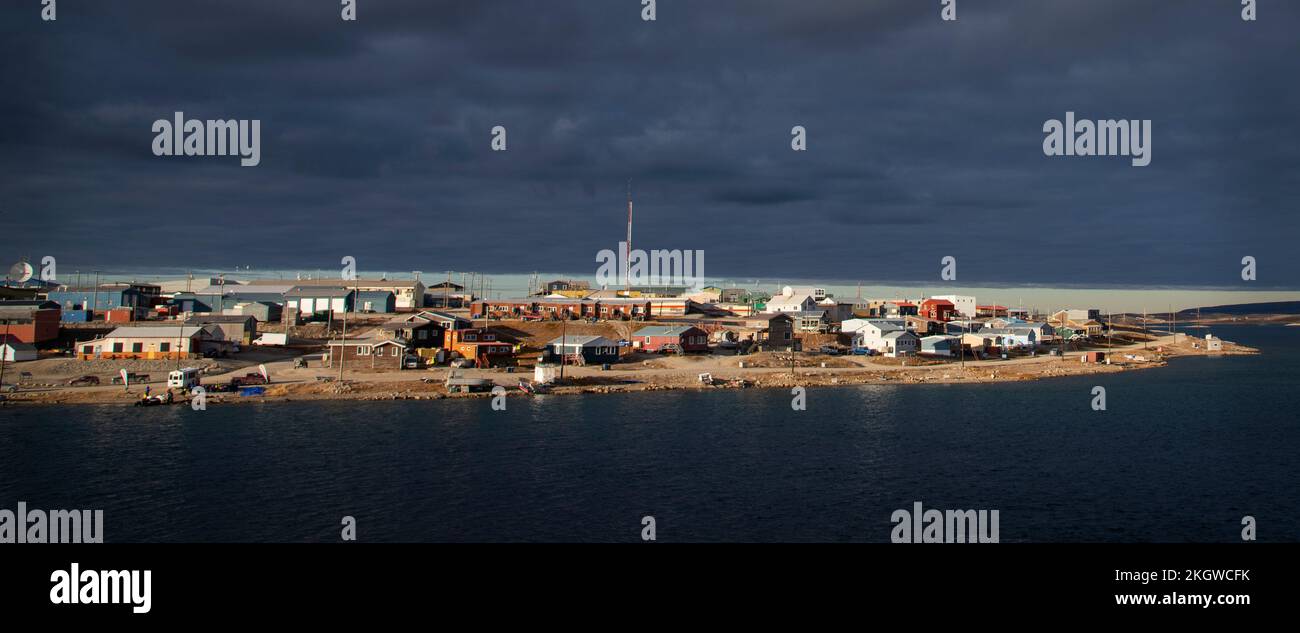 Cambridge Bay, Nunavut, Canada Banque D'Images