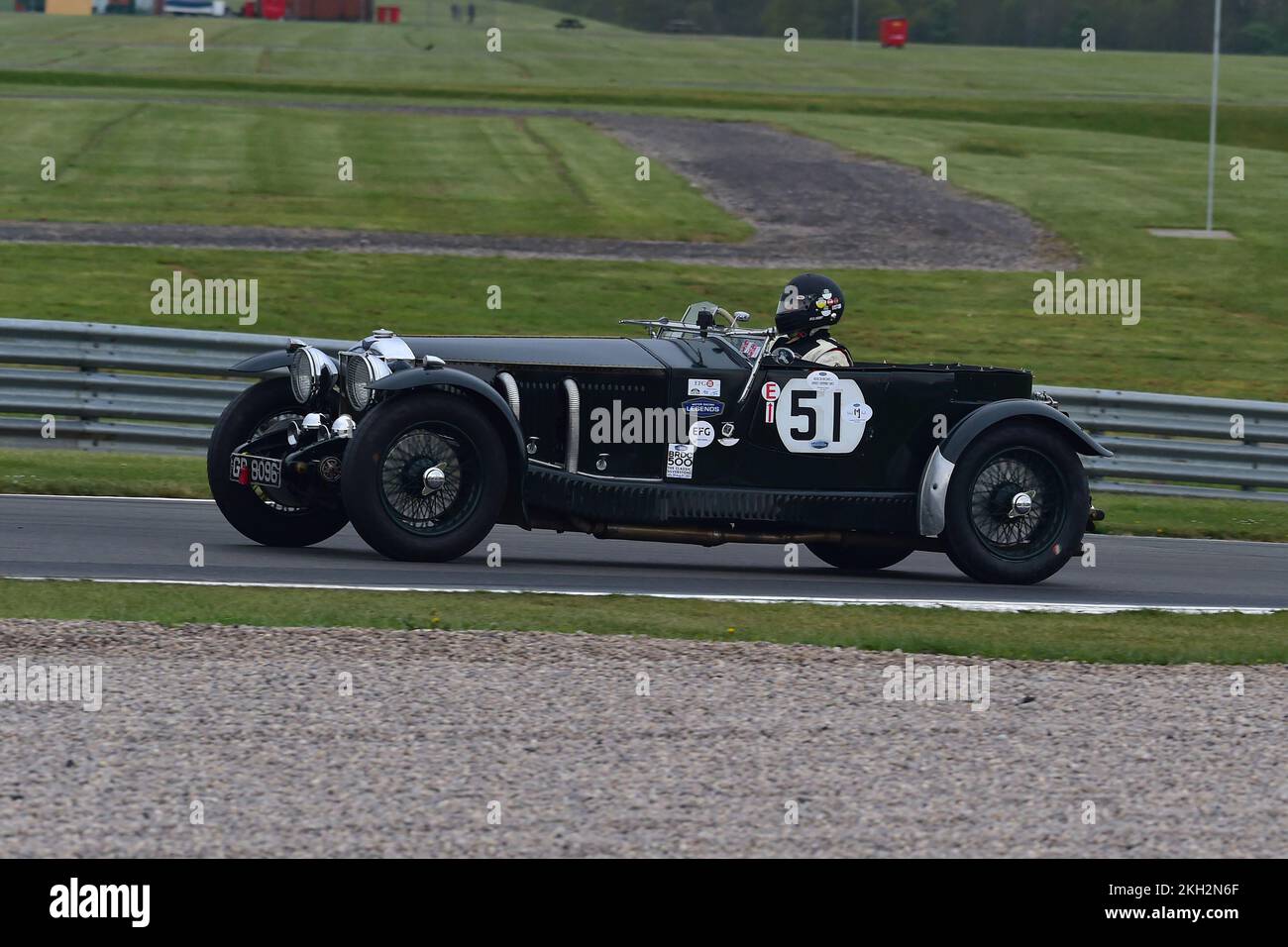 Chris ball, Invicta S Type, le “Mad Jack” pour les voitures de sport d’avant-guerre, une course de quarante-cinq minutes pour les voitures emblématiques d’avant-guerre, dont beaucoup sont originaires des années 1920 et 1930, r Banque D'Images