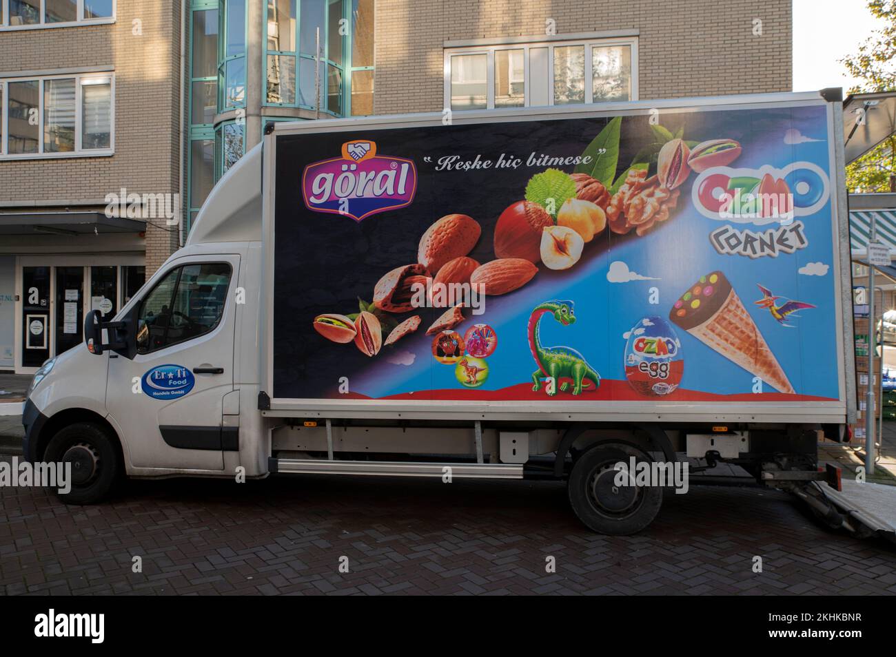 Göral Company Truck à Amsterdam, pays-Bas 23-11-2022 Banque D'Images