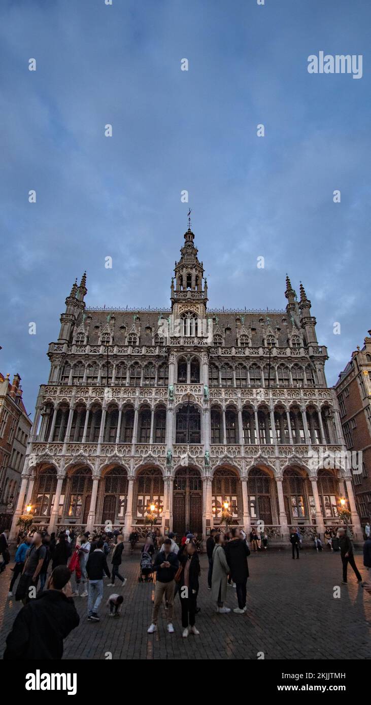 Musée de la ville de Bruxelles site gothique Banque D'Images