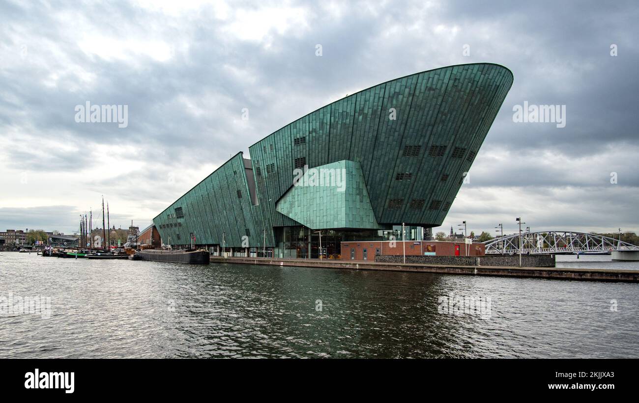 MUSÉE DES sciences NEMO à Amsterdam Banque D'Images