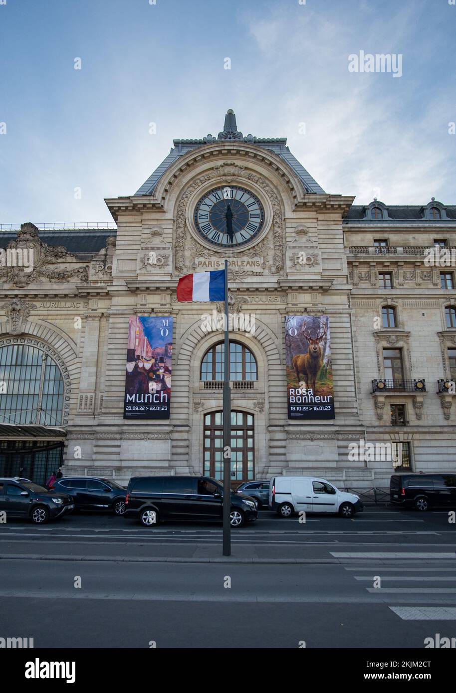 Le Musée d'Orsay (Musée d'Orsay) à Paris Banque D'Images