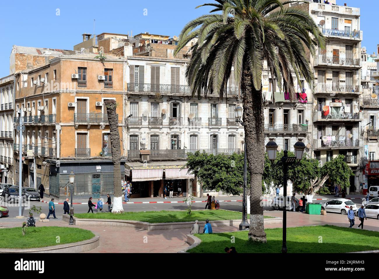LA VILLE D'ORAN DANS L'OUEST DE L'ALGÉRIE Banque D'Images