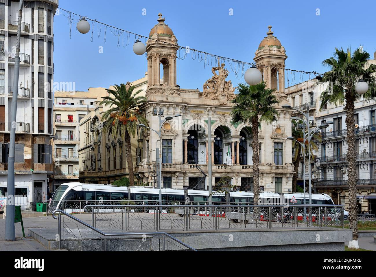 LA VILLE D'ORAN DANS L'OUEST DE L'ALGÉRIE Banque D'Images