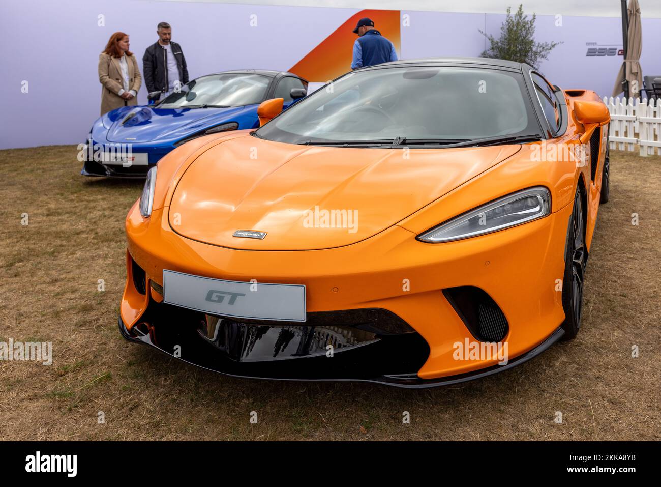 McLaren GT, exposée au salon automobile Concours d’Elégance qui s’est tenu au Palais de Blenheim le 4th septembre 2022 Banque D'Images