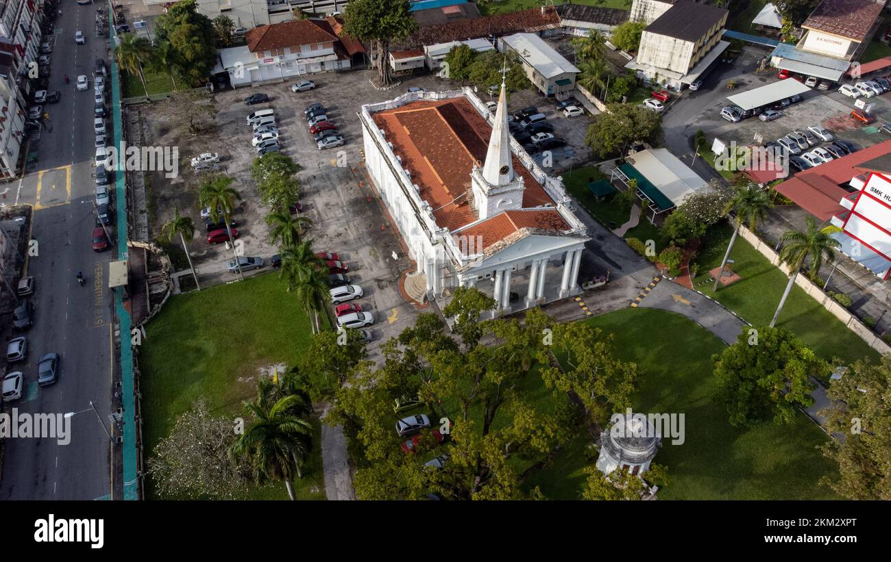 Église anglicane St. George, Penang, Malaisie Banque D'Images