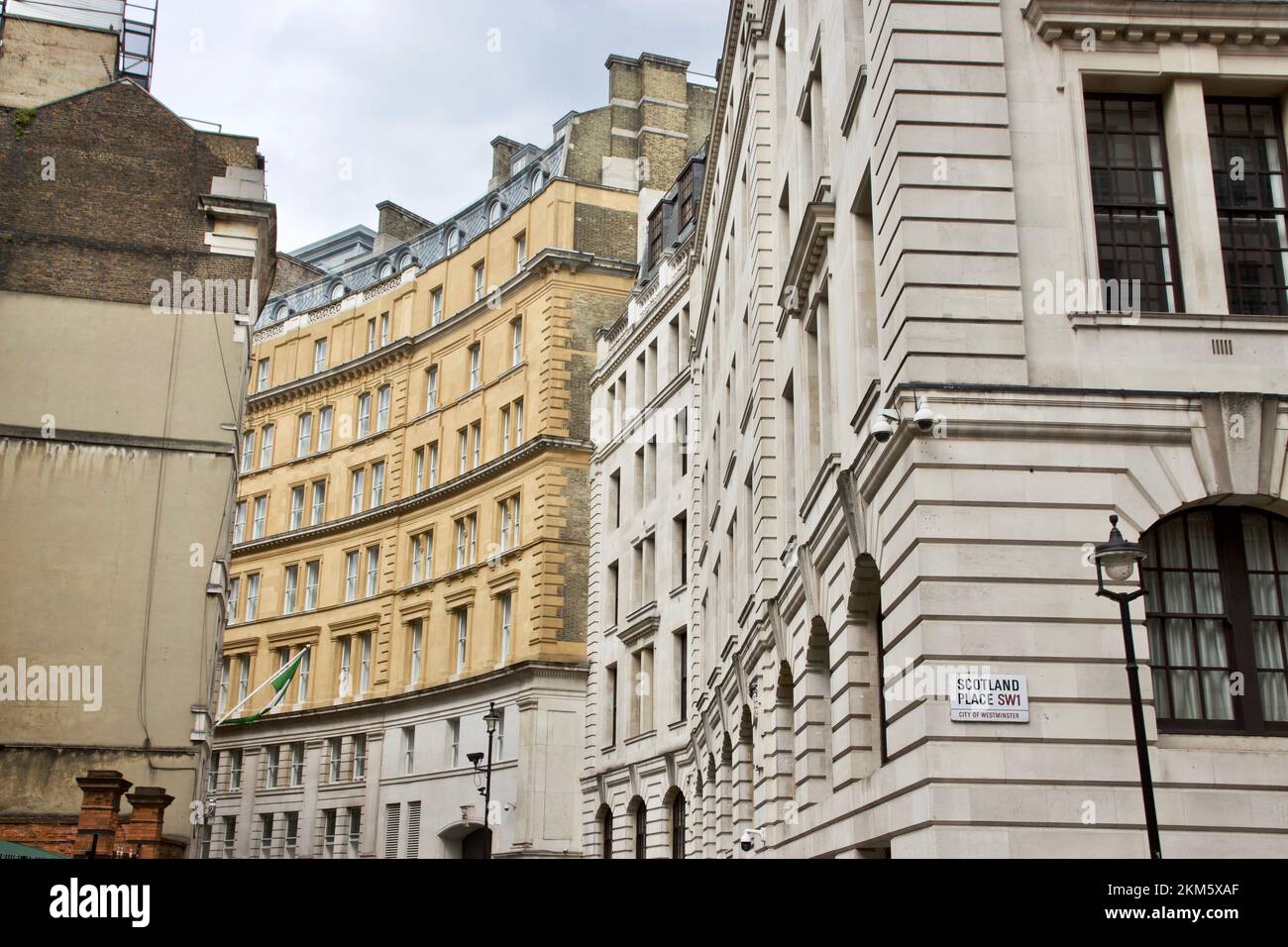 Scotland place à Westminster, Londres a été le cadre du ministère de la magie dans les films Harry Potter Banque D'Images
