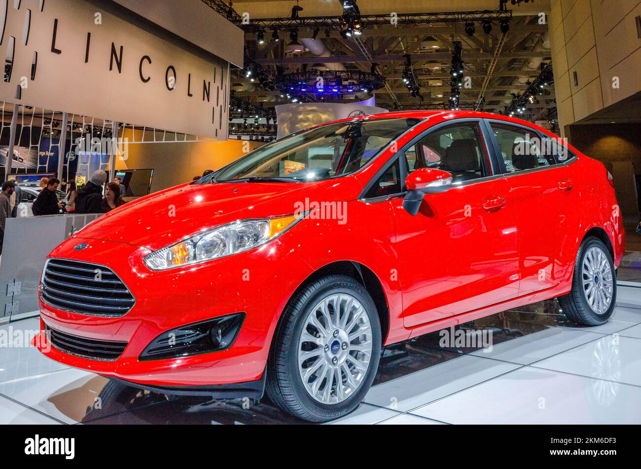 Ford Fiesta Titanium, 2014 Banque D'Images