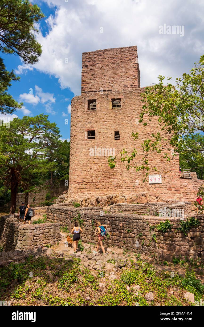HusserenlesChâteaux (Häusern) trois châteaux de Husserenles