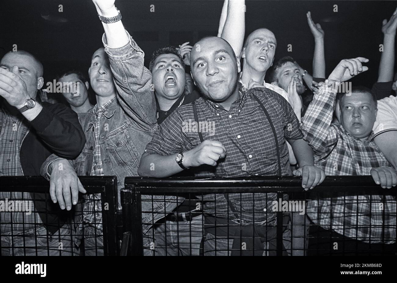 Ska audience, Brixton Academy 1997 Banque D'Images