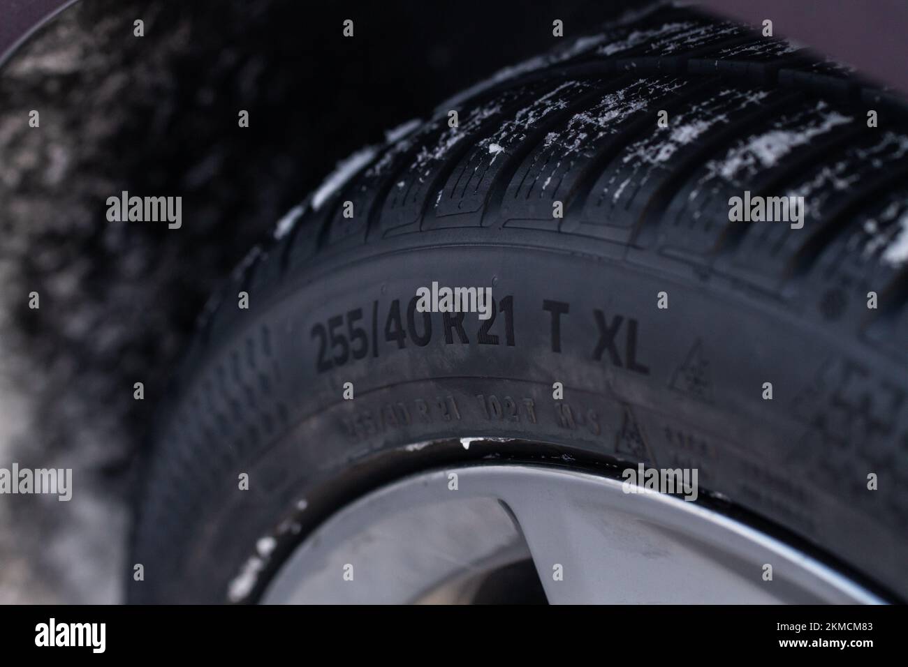 Code de pneu Banque de photographies et d'images à haute résolution - Alamy