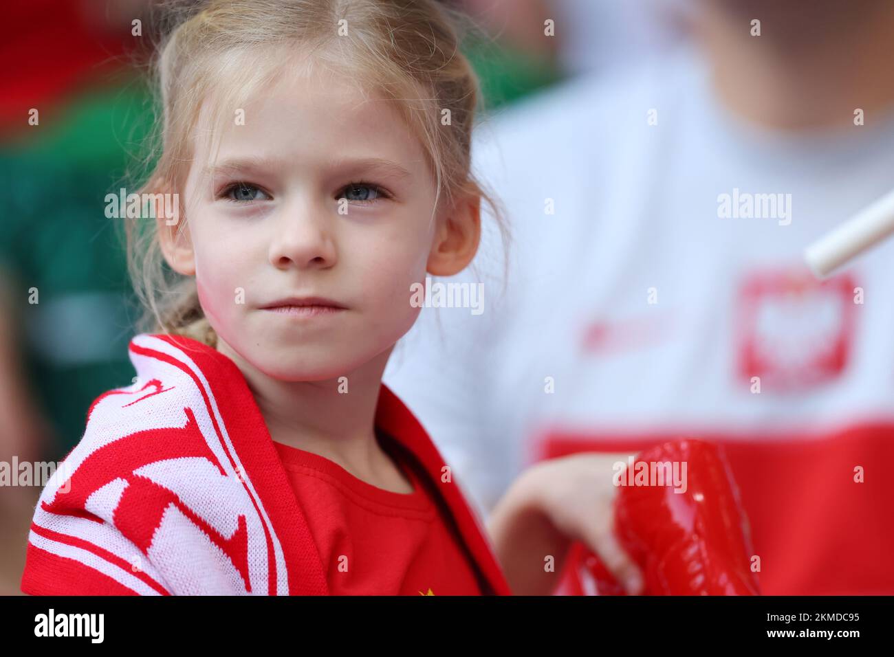 Al Rayyan, Qatar. 26th novembre 2022. Pologne fans (POL) football : coupe du monde de la FIFA Qatar 2022 Groupe C match entre la Pologne 2-0 Arabie Saoudite au stade Education City à Al Rayyan, Qatar . Crédit: Naoki Morita/AFLO SPORT/Alay Live News Banque D'Images