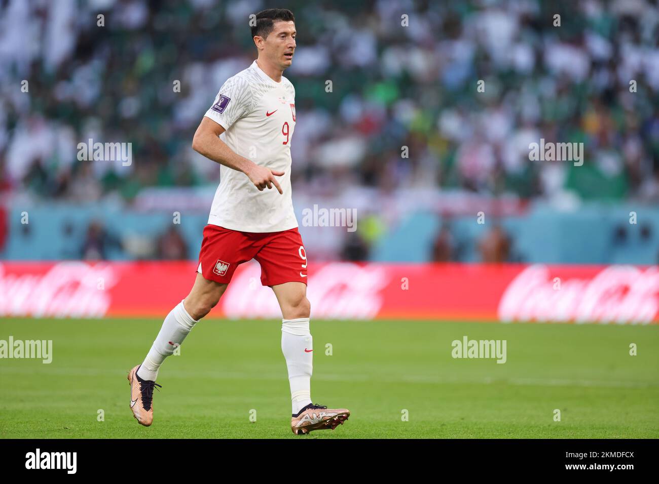 Al Rayyan, Qatar. 26th novembre 2022. Robert Lewandowski (POL) football : coupe du monde de la FIFA Qatar 2022 Groupe C match entre la Pologne 2-0 Arabie Saoudite au stade Education City à Al Rayyan, Qatar . Crédit: Naoki Morita/AFLO SPORT/Alay Live News Banque D'Images