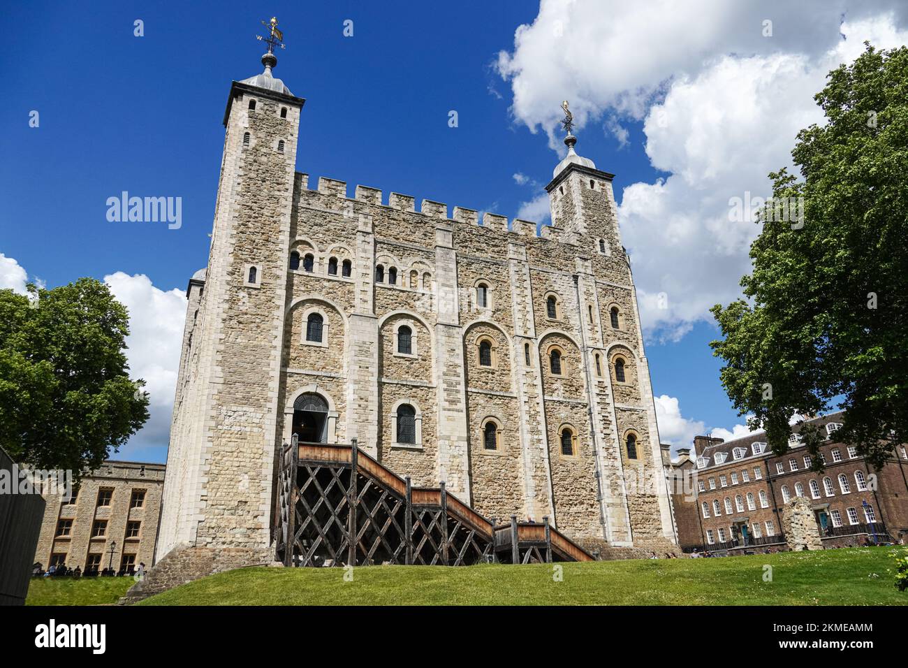 La Tour Blanche à la Tour de Londres, Londres Angleterre Royaume-Uni Banque D'Images