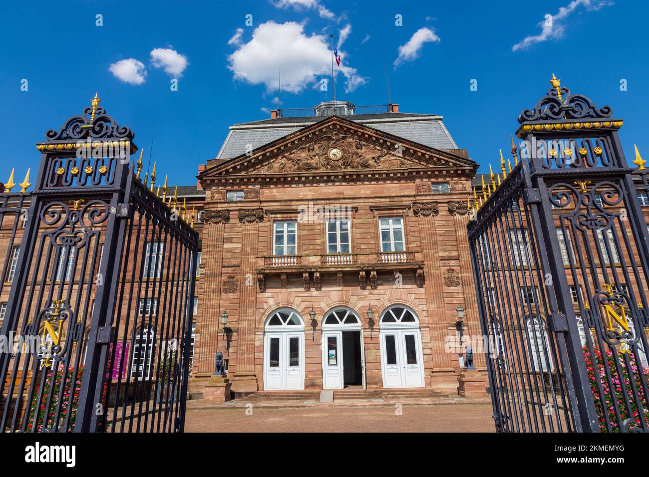 Saverne [Zabern, Zawere) : Château des Rohan en Alsace (Elssas), Bas-Rhin (Unterelssas), France Banque D'Images