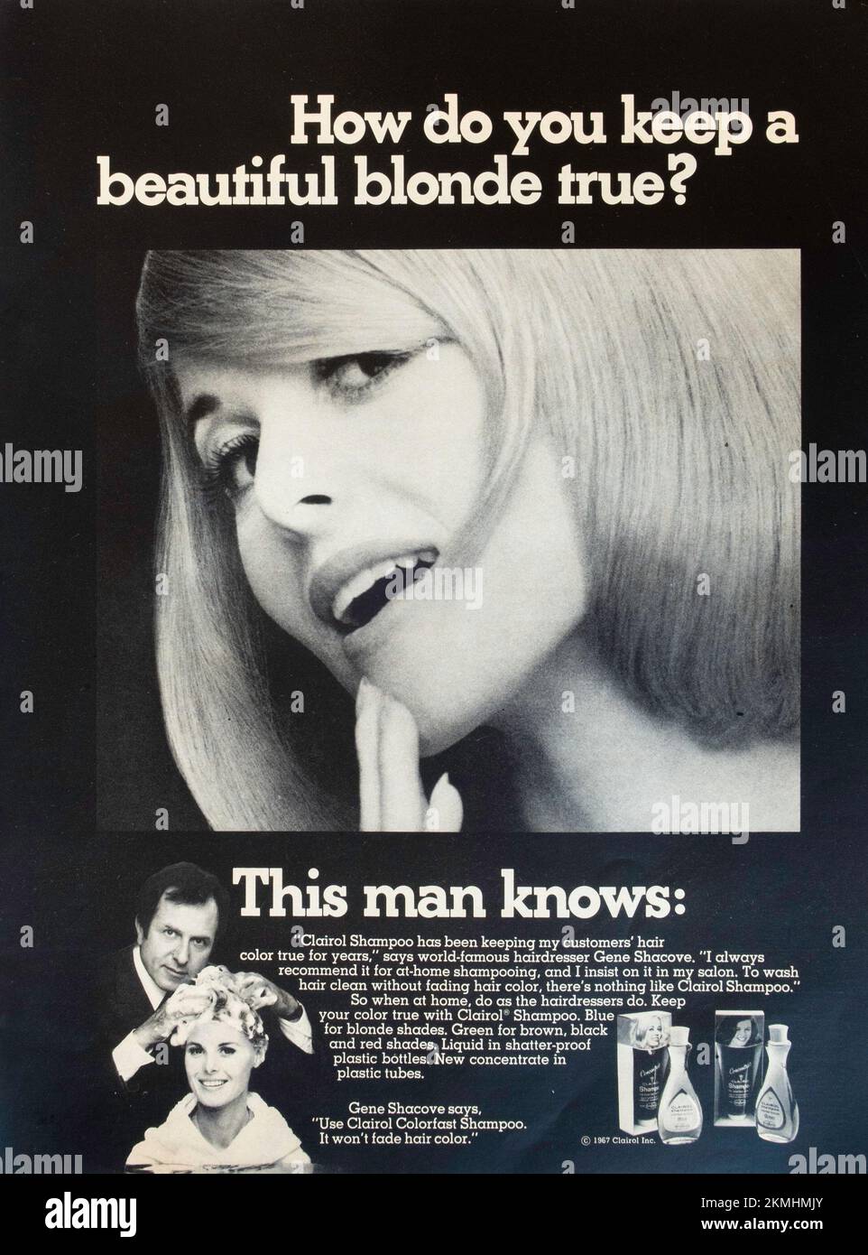 Vintage 4 août 1967 'Life' Magazine annonce, États-Unis Banque D'Images